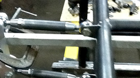 Racing suspension fabrication